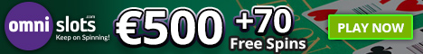 Omnislots casino - €/$ 500 Bonus + 70 Freespins!